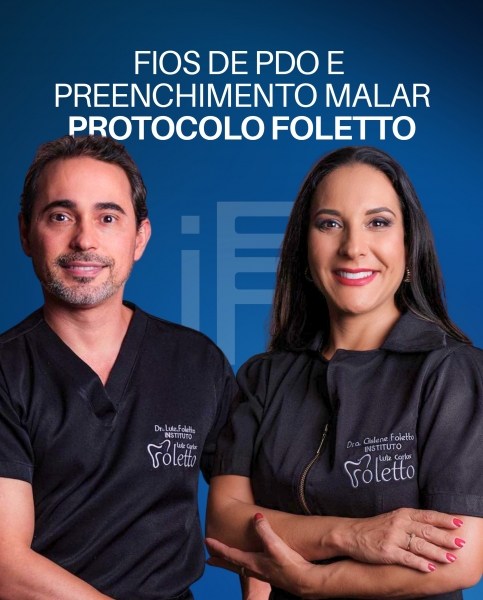 FIOS DE PDO E PREENCHIMENTO MALAR - PROTOCOLO FOLETTO